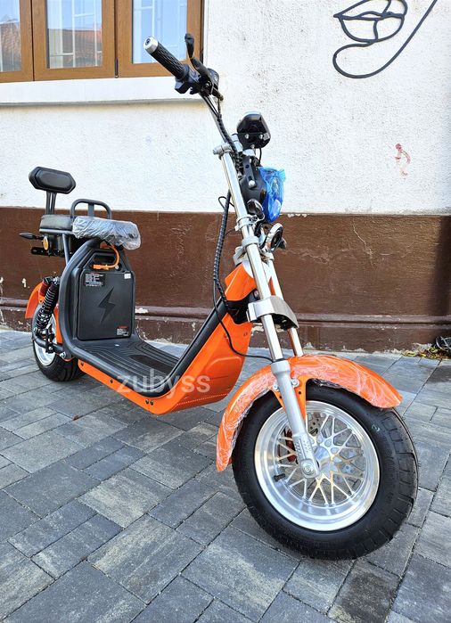 Scuter Electric City Harley Fara Permis 20 Ah 45kmh  Dotari de TOP