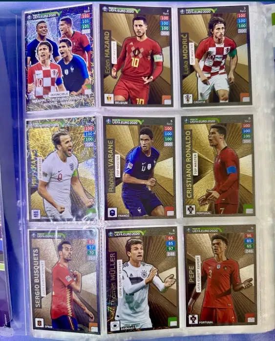 Vand album Road to Uefa Euro 2020 Adrenalyn XL