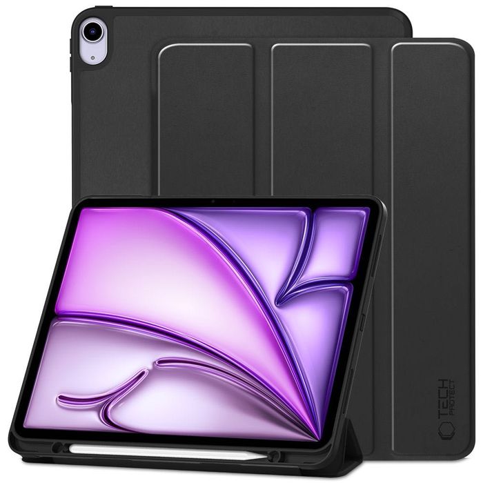 Tech-Protect SC Pen Case-Калъф стойка и място за стилус за iPad Air 13