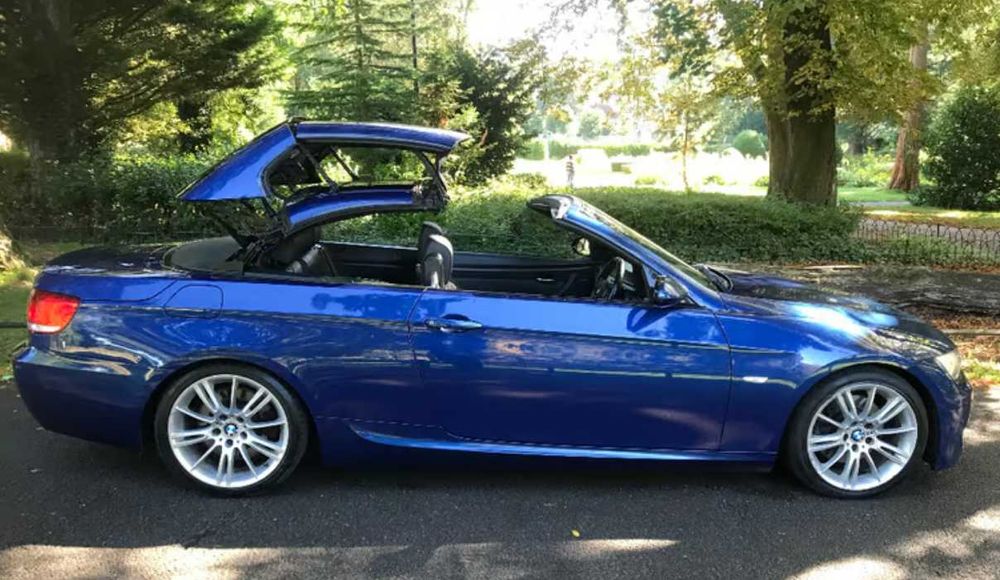 Pachet M original BMW e93 e92 Lemans Blau Bara fata Spate praguri
