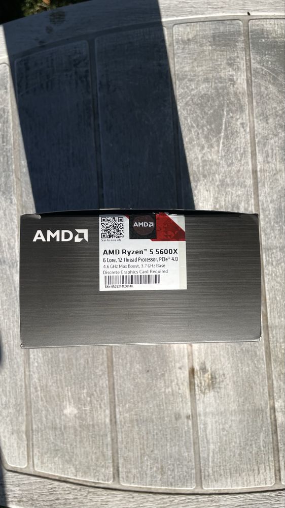 Комлект AMD 5600x дъно и рам