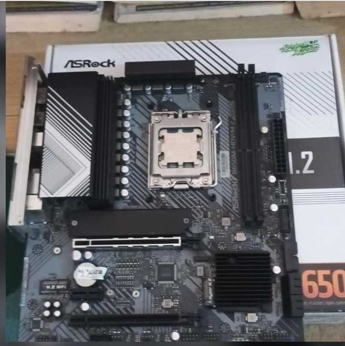Продаю ryzen 5 7500f + ASRock B650M-HDV/M.2 DDR5