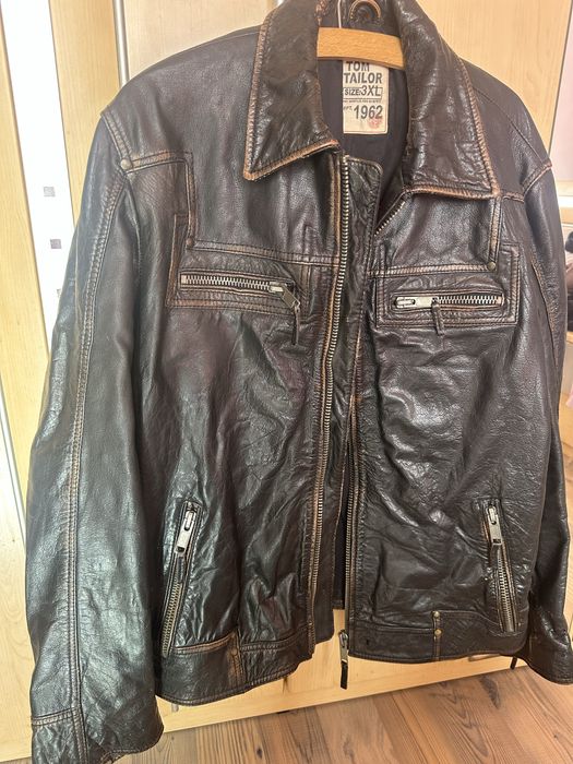 Яке от естествена кожа