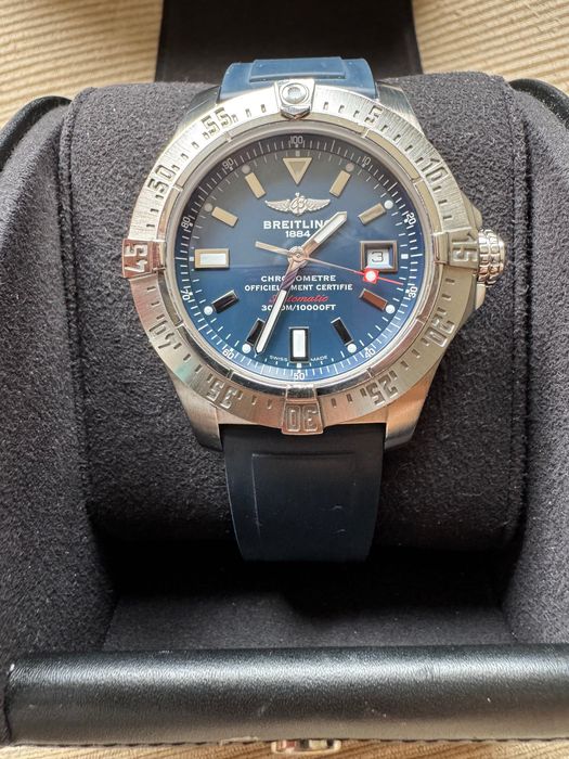 Breitling Avenger Seawolf 45mm A17330 ТОП Пълен комплект.
