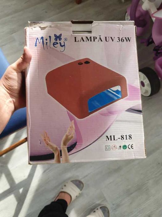 Lampa UV pentru unghii Miley ML-818, 36W