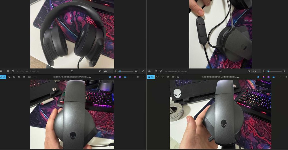 set periferice GAMING DELL ALIENWARE: mouse ; casti ; tastatura !!!