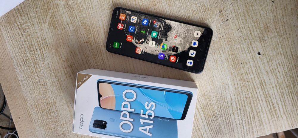 Oppo A15 s с коробкой