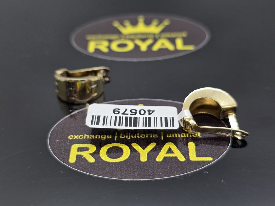 Bijuteria Royal: Cercei aur 14k/1.84 gr