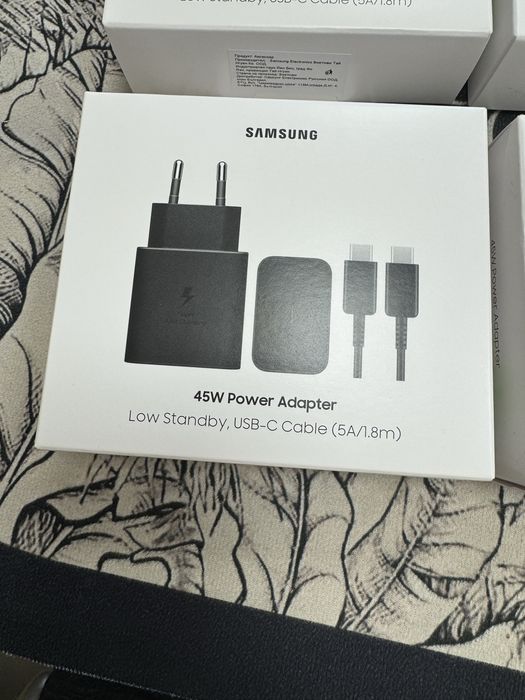 Оригинално бързозареждащо зарядно /Super Fast Charger Samsung 45W ново