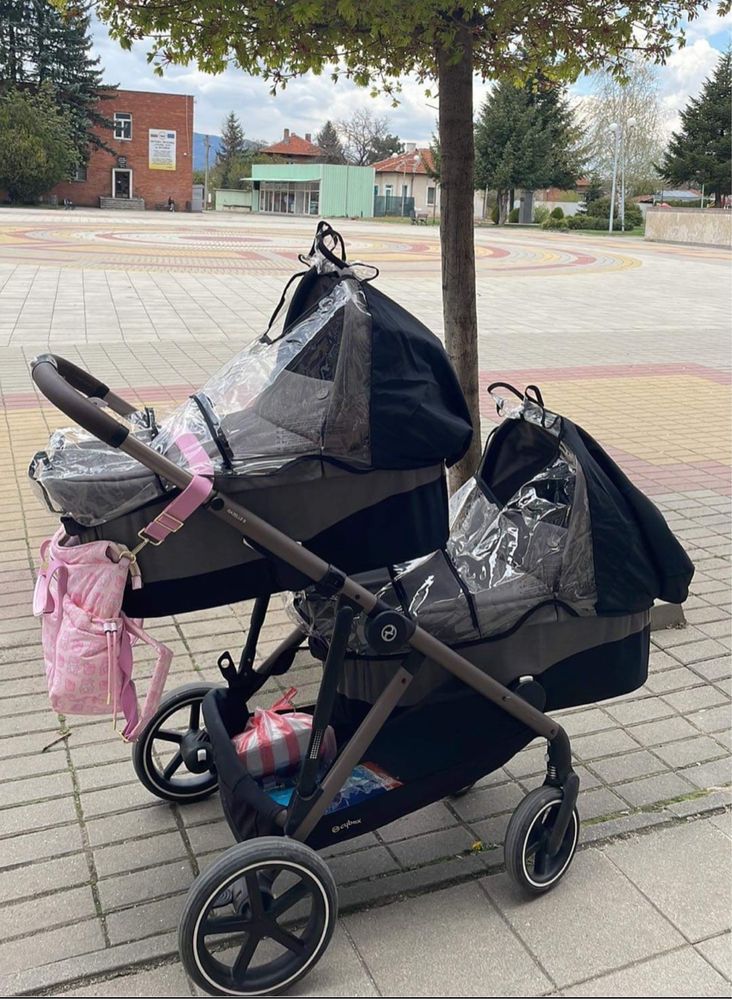 Cybex gazelle s за близнаци