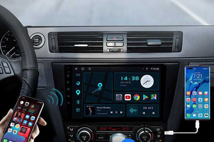 Мултимедия Двоен дин за BMW E90 E91 E92 Навигация Android плеър BMW