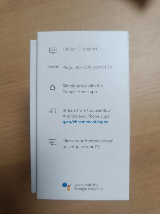 Vând Google Chromecast – nou, în cutie!