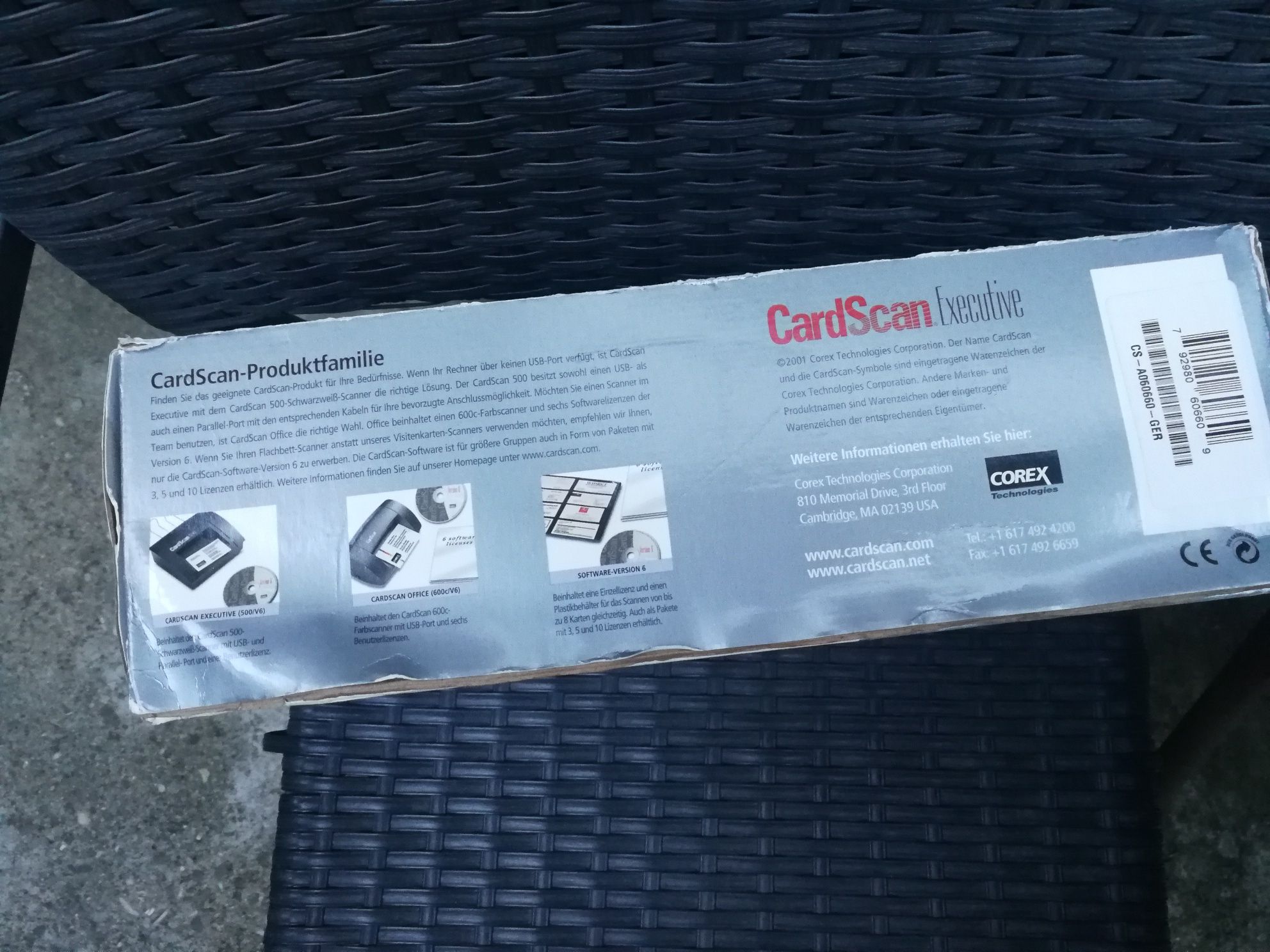 CardScan executive 600c