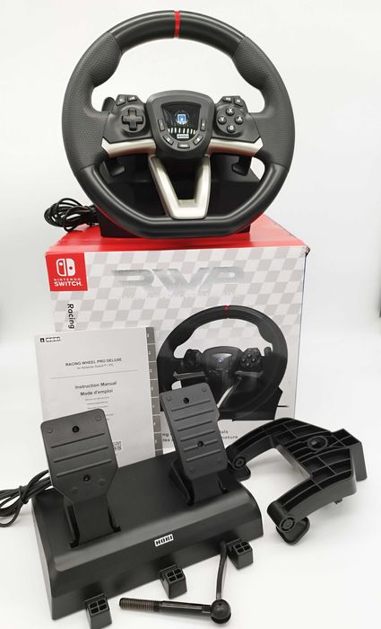 HORI Racing Wheel Pro Deluxe Switch (Nintendo Switch/PC)