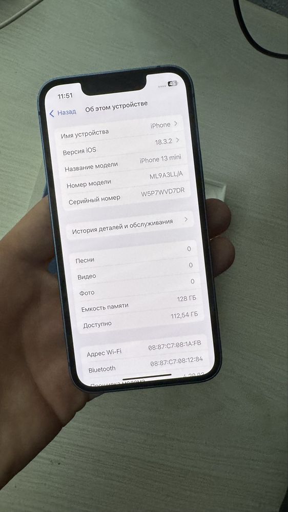 iphone 13 mini 128GB LL/A