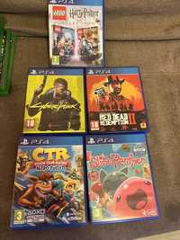 Cybepunk 2077 Ctr Racing Slime Rancher Lego Red dead redemption 2 PS 4