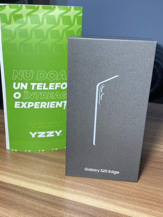 Samsung Galaxy s25 Edge • 256 GB • Titanium Jetblack