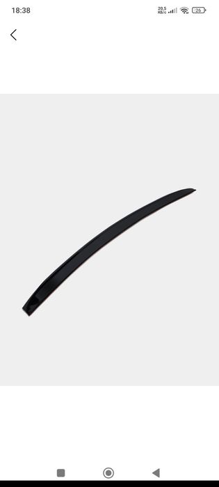 Nexia 3 spoller qora