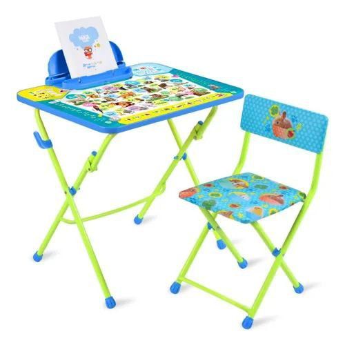 Комплект КУ2/ВА Познайка Ника Веселая азбука Парта и стул