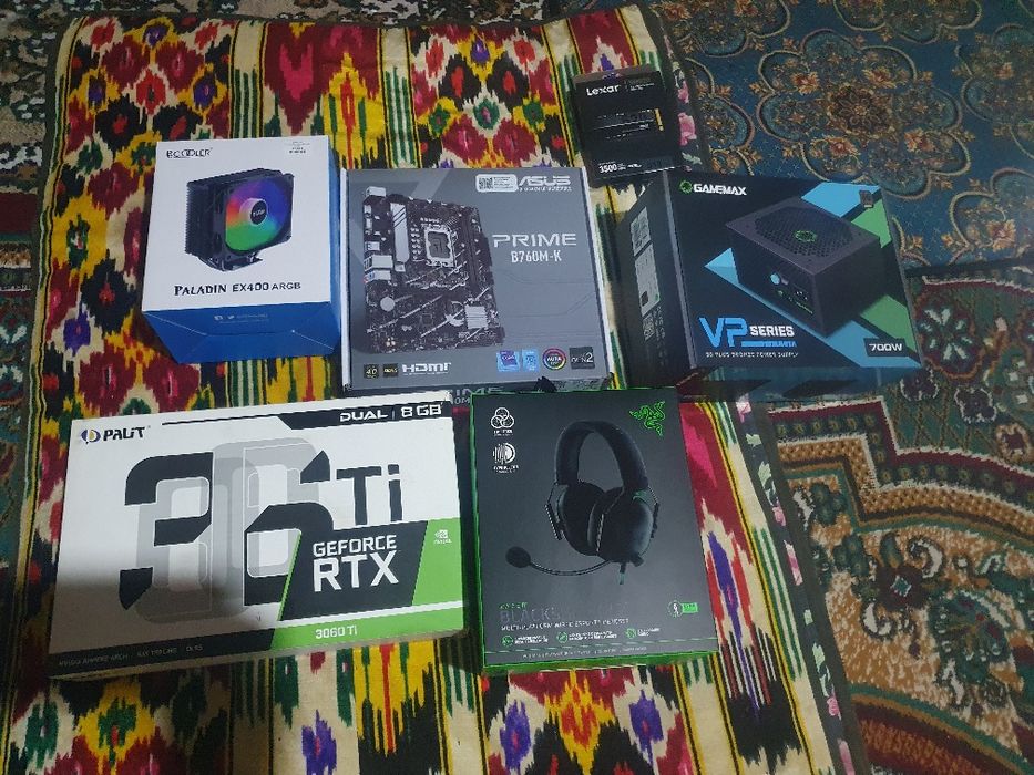 Kompyuter CORE I5 RTX 3060 TI 32GB DDR5