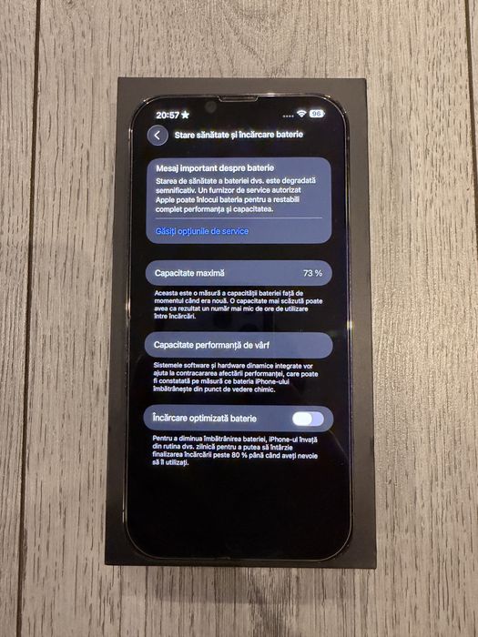 iPhone 13 PRO MAX 128GB BLACK 73% baterie FULLBOX