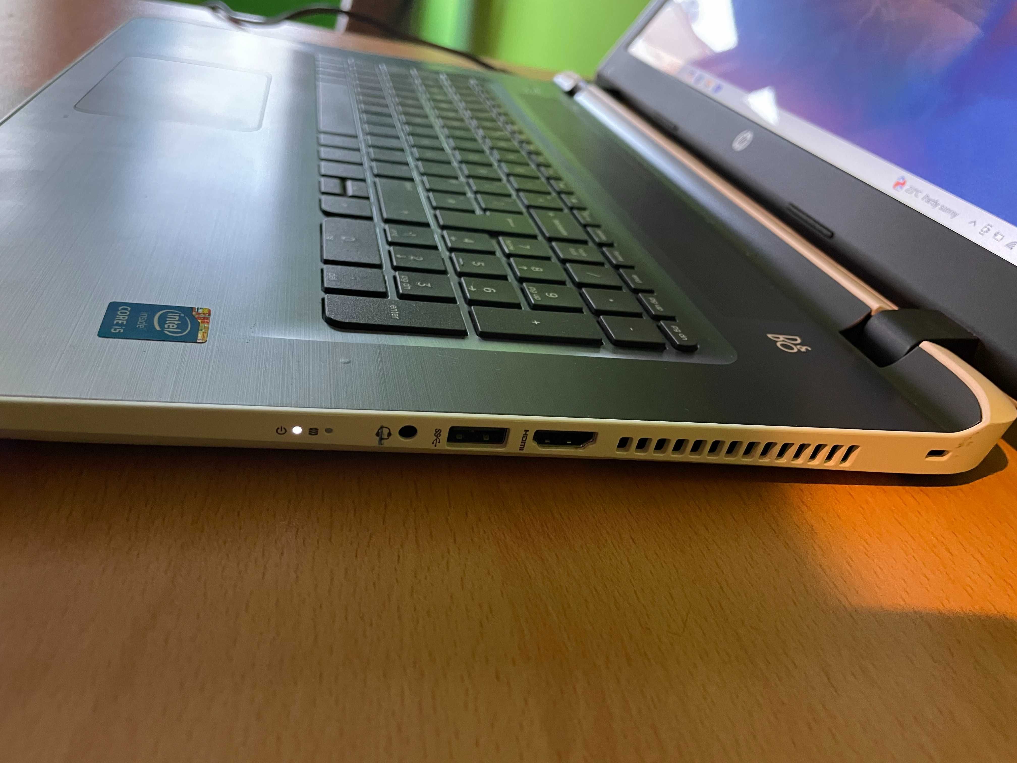 HP Pavilion 17 - 17.3''HD+, i5-5020u Broadwell, 8GB RAM, 180GB SSD