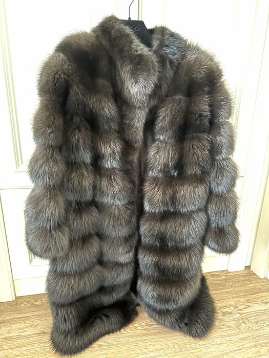 Шикарная шуба из соболя