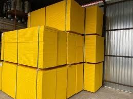 Жълти трислойни кофражни платна 27мм - 39 лв/мт2