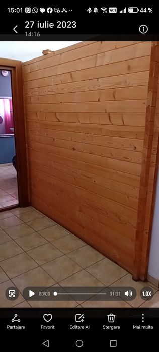 Vând sauna  din lemn