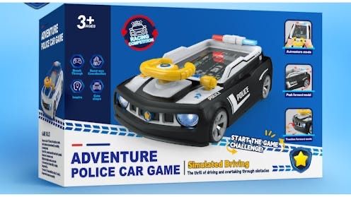 ДЕТСКА ИГРОВА КОНЗОЛА полицейска кола 40 см