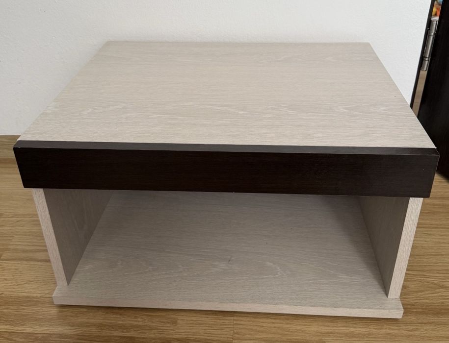 Pat cu saltea si noptiere