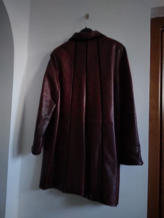 Haină piele marimea 46