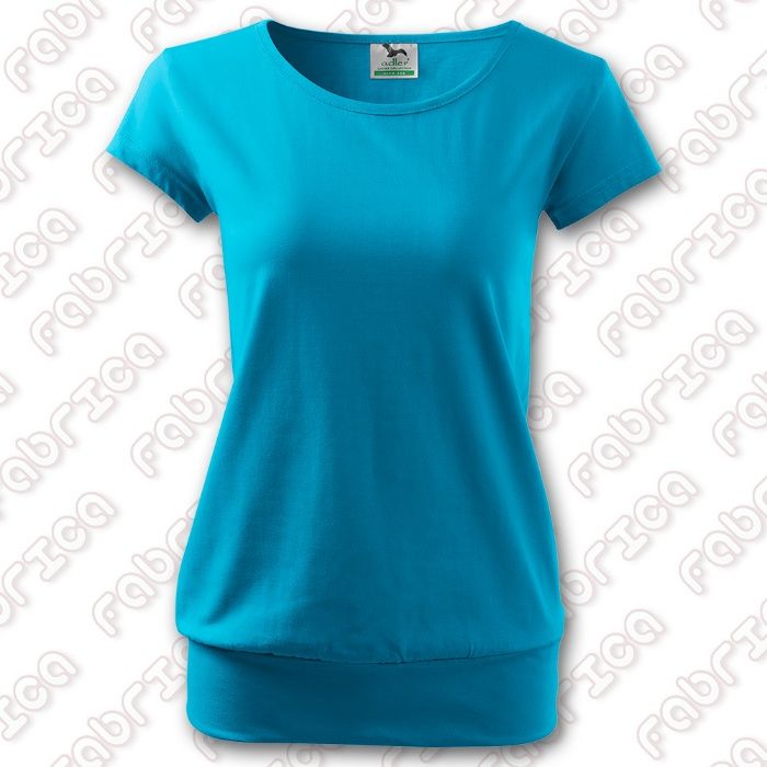 Tricou de dama model City, bumbac 100% culori diferite