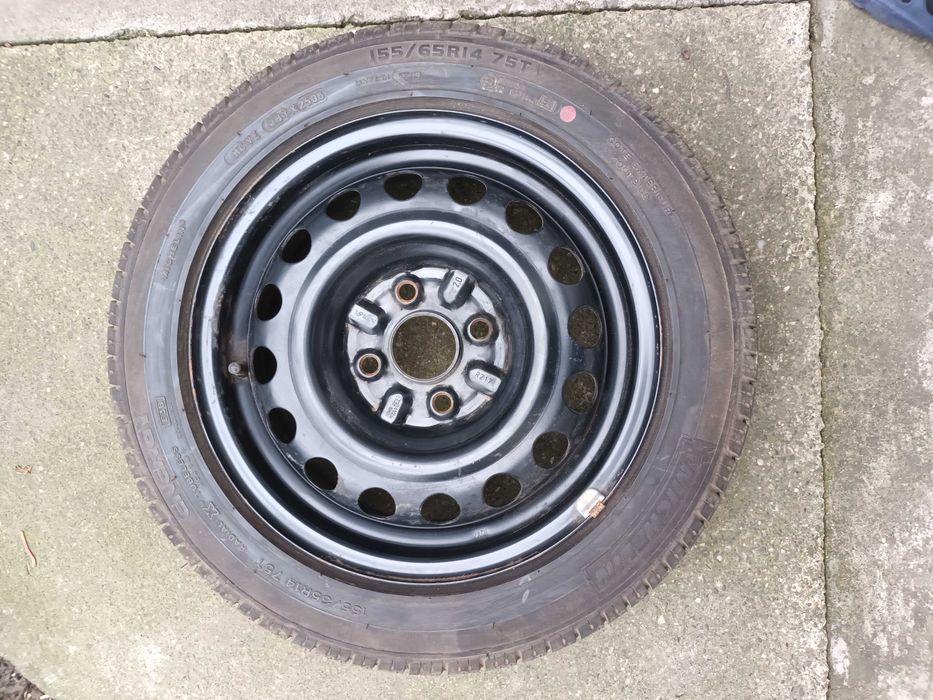 Roata rezerva Citroen C1,Peugeot 107,Toyota Aygo 155/65/R14