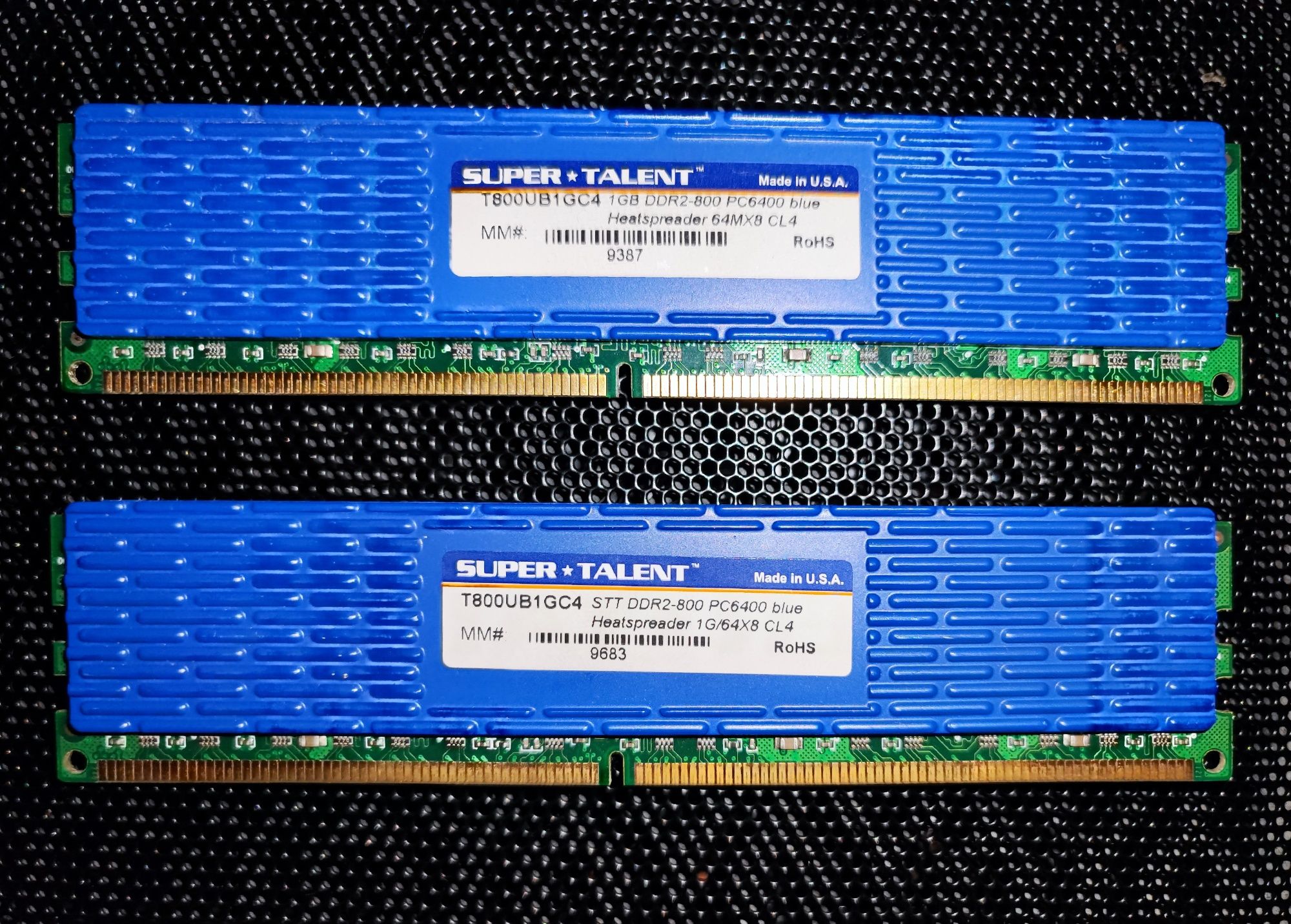 Компютърна памет Super Talent DDR2 2x1Gb