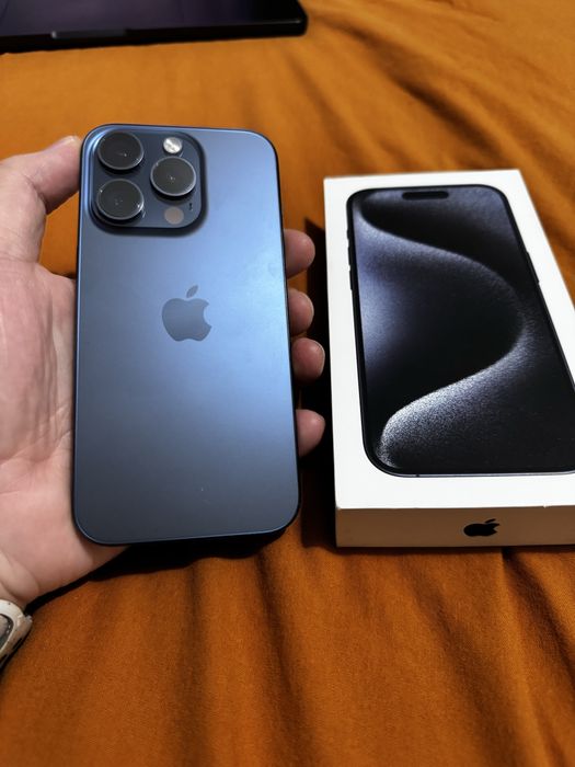 iPhone 15 Pro Blue Titanium 128 GB