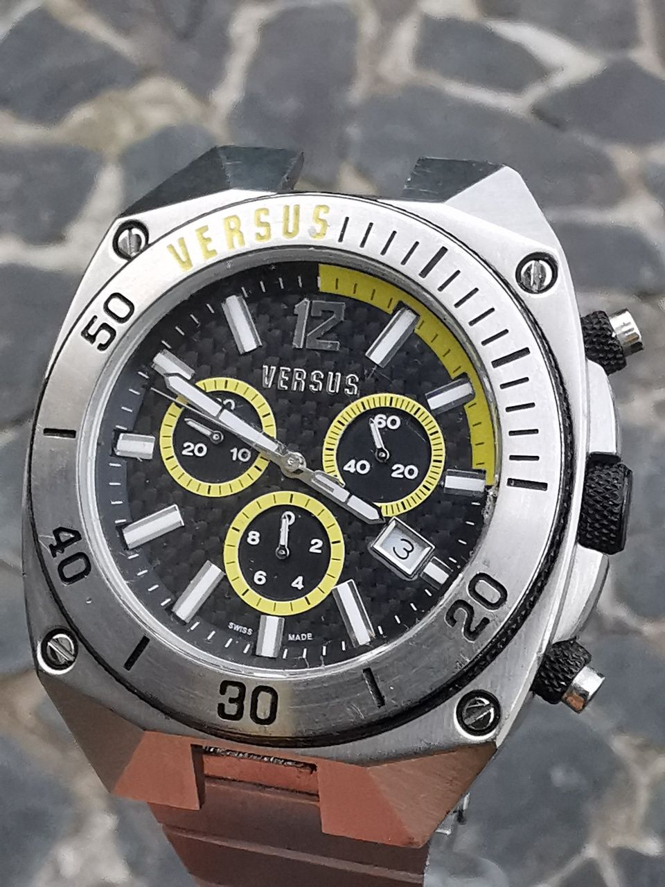 Ceas Versus Versace Chronograph - Quartz Ronda 13 rubine - 47 mm