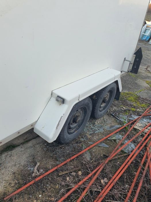 Ремарке за багер ,  ремарке фургон