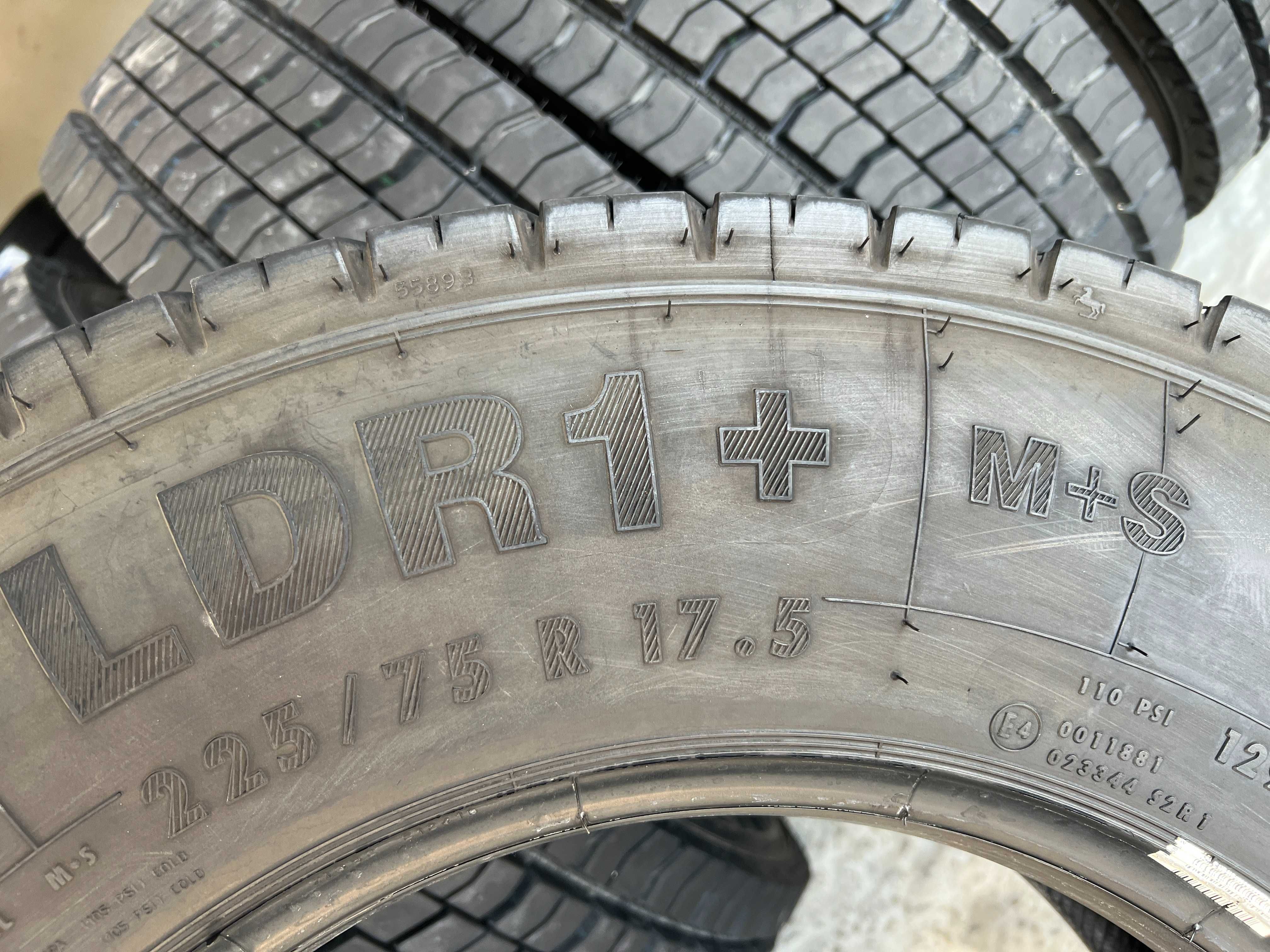 Тежкотоварни гуми задни 225/75R17.5 Continental LDR1+ 129/127M M+S