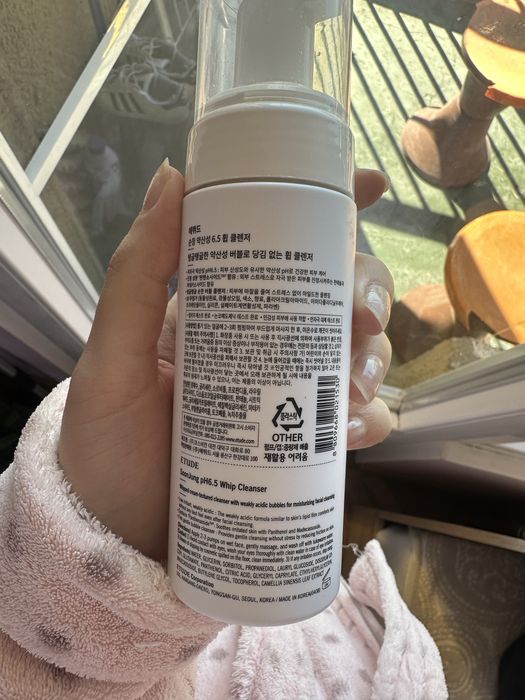Etude Soon Jung Whip Cleanser Почистваща пяна