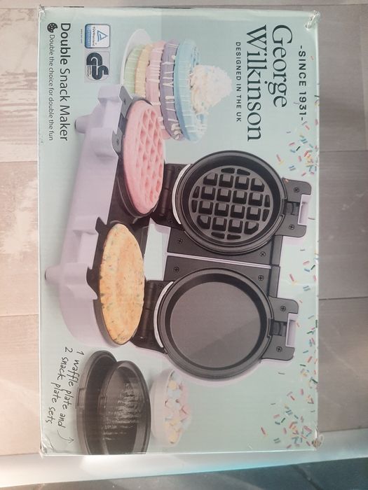 Мини гофретник за палачинки или гофрети