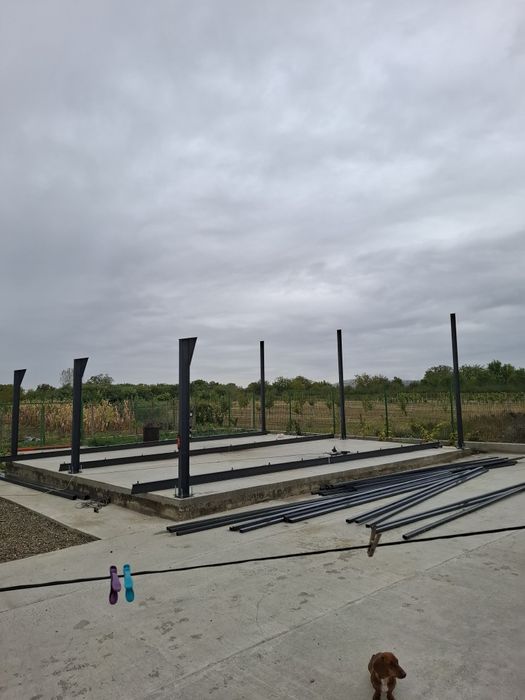 Vand structura metalica din stoc 9x16x4m