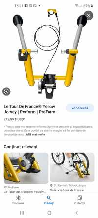 TRAINER TACX pro-form yellow
