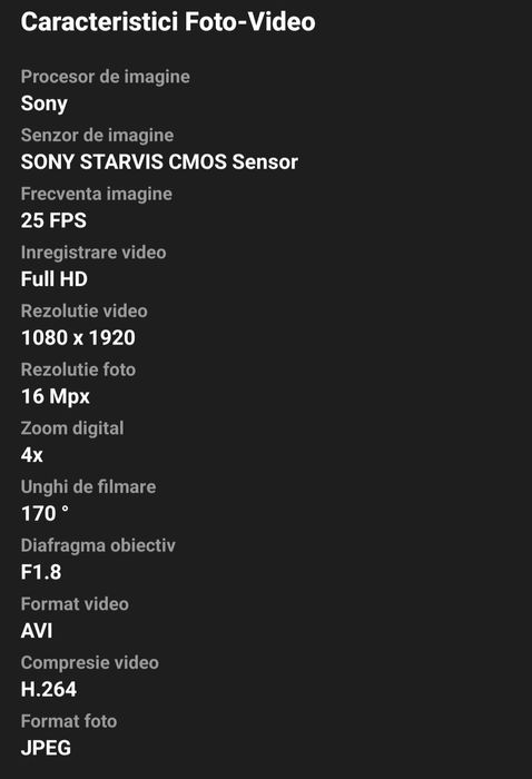 Camera auto GPYS