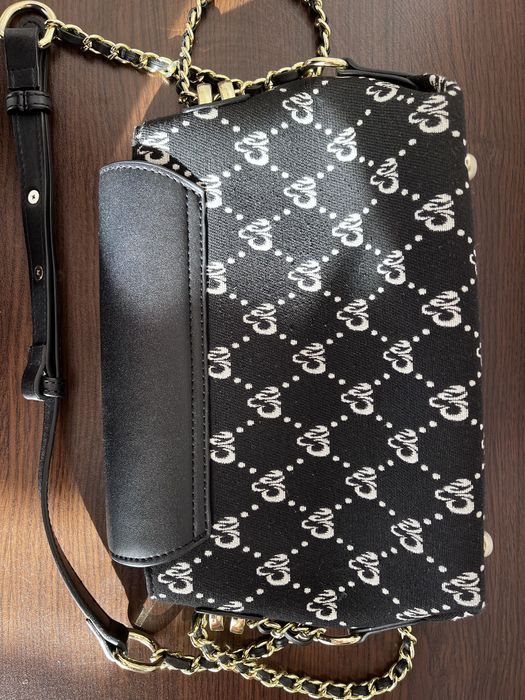 Ciel чанта от естествена кожа и плат