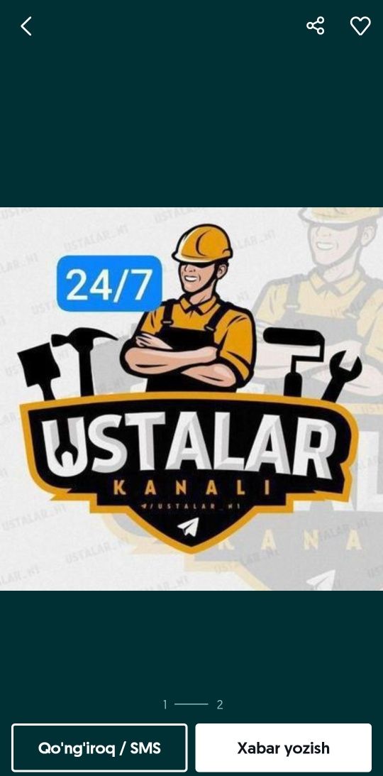 Santexnikga shogird olamiz Toshkent shaxrida