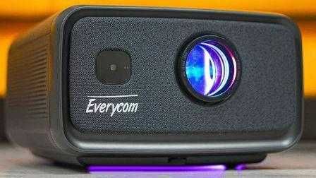 Янги Everycom Cublite ULTRA 3200 Ansi, 128gb - Флагман проектор!!!