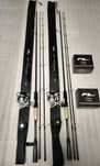 SET 2 Lansete Spining Strategist Fast Spin 2.40 + 2 Mulinete FL XF 300