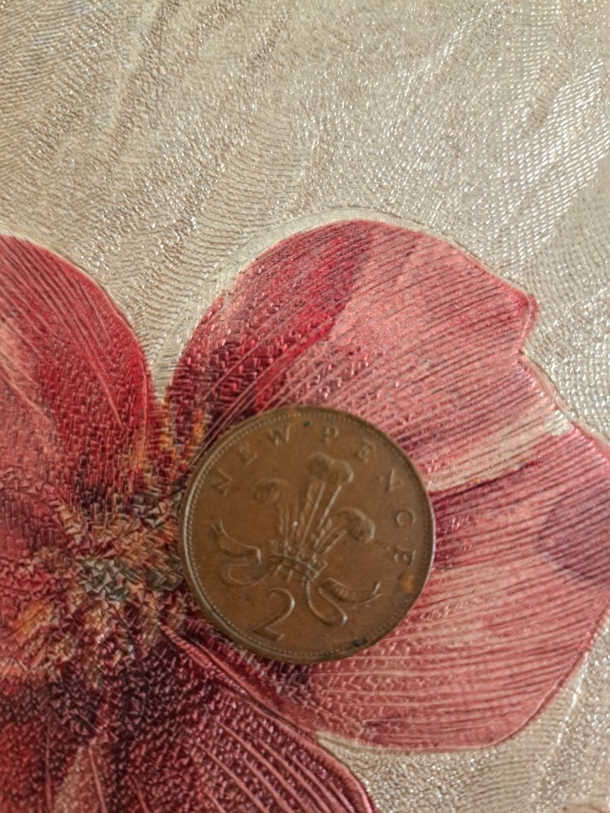 Moneda veche 1975 New Pence