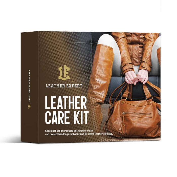 комплект за почистване и грижа за кожа leather expert care kit ...
